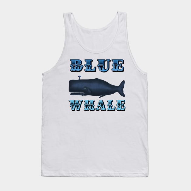 Blue Whale Tank Top by MichaelaGrove